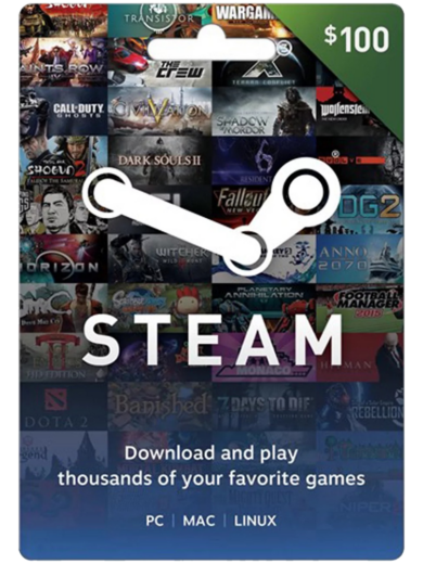 Steam Gift Card