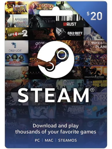 Steam Gift Card