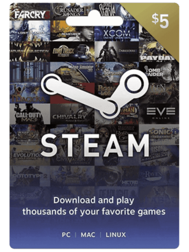 Steam Gift Card