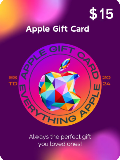 apple gift card $15